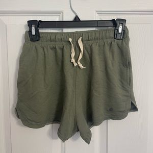 Olive Green Comfy Shorts